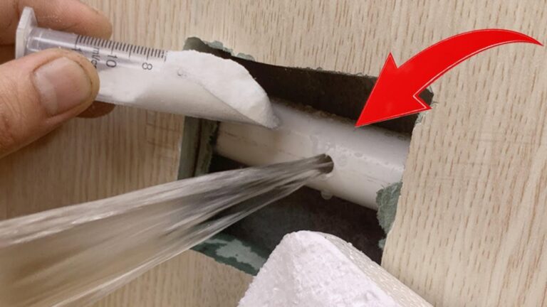Cette astuce simple transforme vos problèmes de PVC en un jeu d’enfant…
