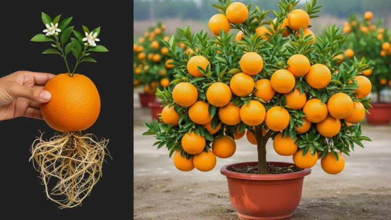 Cette astuce peu connue transforme vos pots en vergers d’orangers…