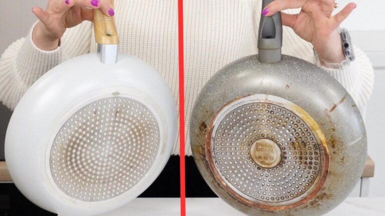 Cette méthode incroyable transforme une poêle brûlée en un éclat éclatant…
